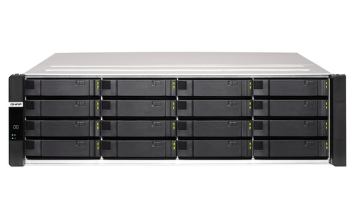 QNAP ES1686dc NAS Rack (3U) Intel® Xeon® D D-2123IT 32 GB DDR4 0 TB QNAP QES Black, Grey