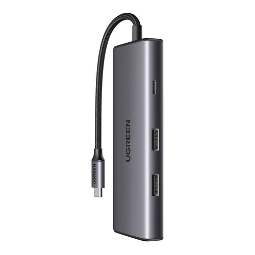 Ugreen 15531 interface hub USB Type-C 1000 Mbit/s Grey