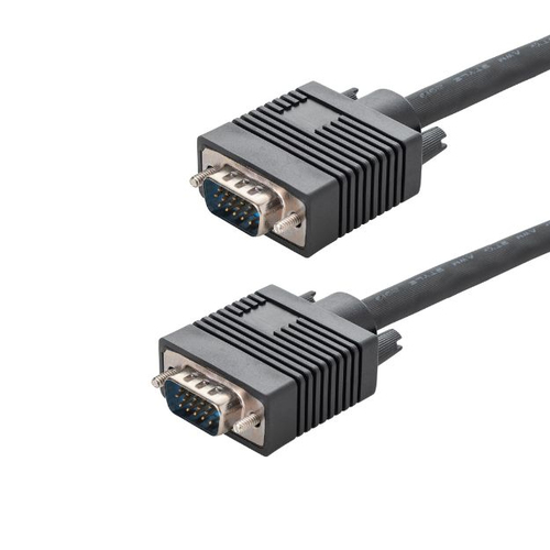connektgear 1m VGA Monitor Connector Cable - Male to Male - Fully Wired