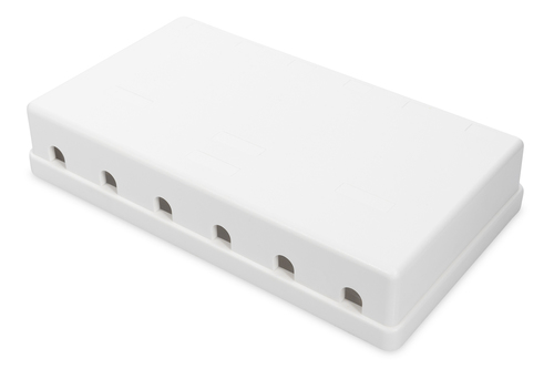 Digitus Consolidation-Point Box for 6x Keystone Jacks
