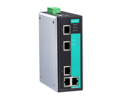 Moxa EDS-405A-PN network switch Managed Fast Ethernet (10/100) Black