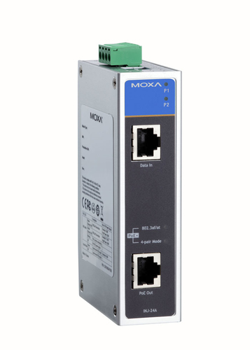 Moxa INJ-24A network extender Network repeater Metallic