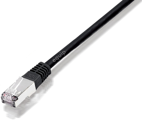Equip Cat.5e F/UTP Patch Cable, 10m , Black