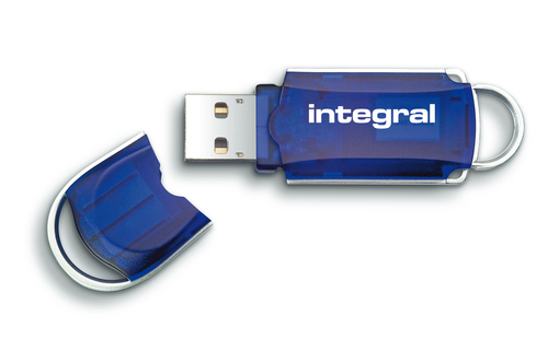 Integral 128GB USB2.0 DRIVE COURIER BLUE
