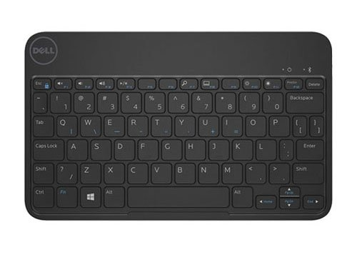 DELL 580-ABWU mobile device keyboard English Pogo Pin Black