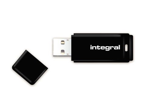 Integral 128GB USB2.0 DRIVE BLACK USB flash drive USB Type-A 2.0