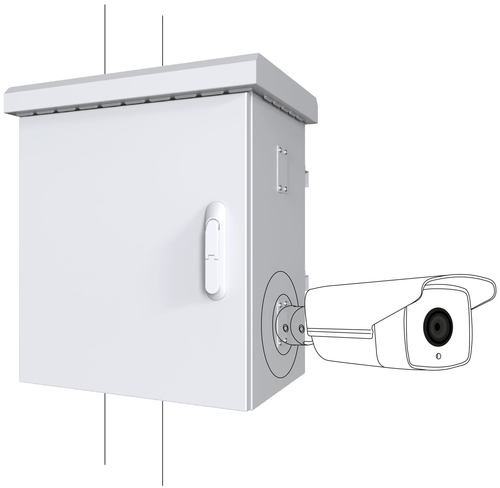 Lanview RCCTV004 rack cabinet 0U White