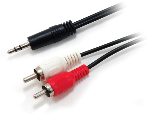 Equip 3.5mm Male to 2xRCA Male Stereo Audio Cable, 2.5m
