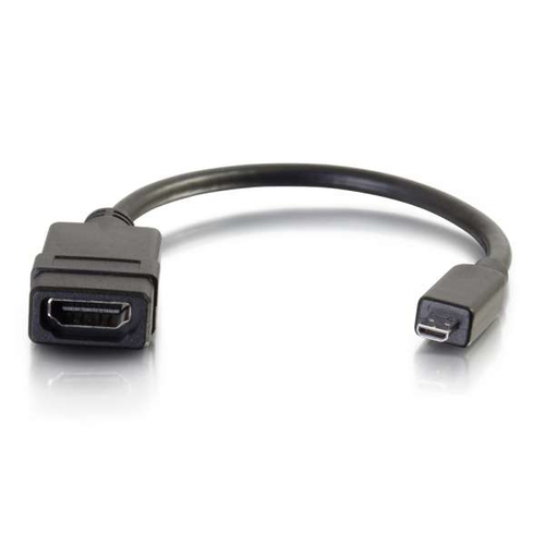 C2G 80510 HDMI cable 0.2 m Micro-HDMI Black