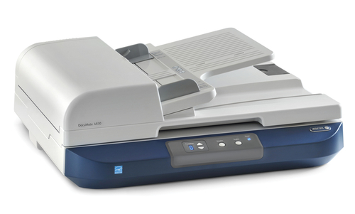 Xerox DocuMate 4830 Flatbed & ADF scanner 600 x 600 DPI A3 Blue, Grey