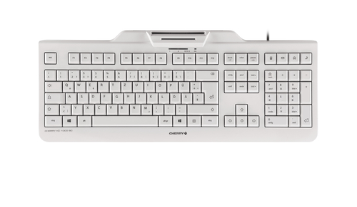 Contour Design KC 1000 SC keyboard Office USB QWERTZ German Grey