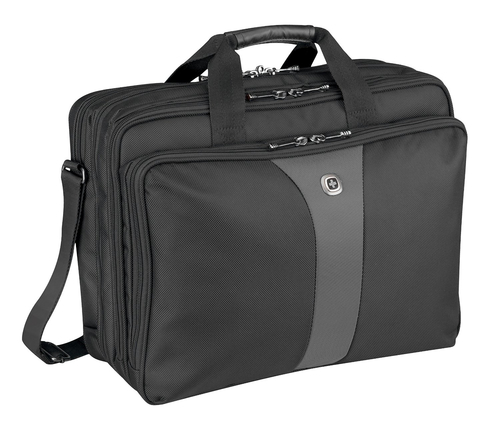 Wenger/SwissGear 600655 laptop case 43.2 cm (17") Briefcase Black, Grey