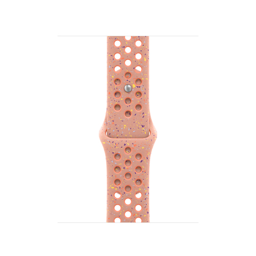 Apple MGAQ4ZM/A smart wearable accessory Band Pink Aluminium, Fluoroelastomer