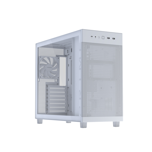 ASUS PRIME AP303 TG White Midi Tower