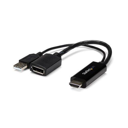 StarTech.com HDMI to DisplayPort Adapter - 4K 30Hz