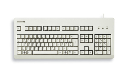 CHERRY G80-3000 keyboard Universal USB QWERTZ German Grey