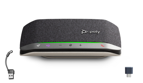 HP Poly Sync 20+M Speakerphone USB-C/A Adapter