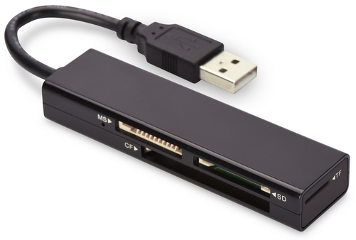 Ednet 85241 card reader USB 2.0 Black