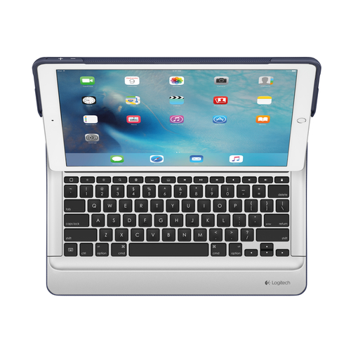 Logitech CREATE AZERTY French Smart Connector Blue, Grey