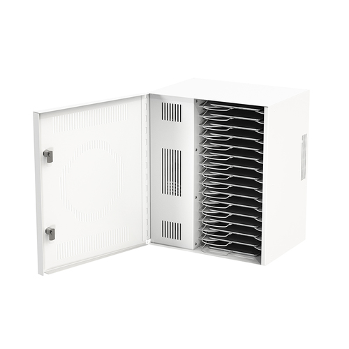 Loxit 7725 portable device management cart/cabinet Portable device management cabinet White