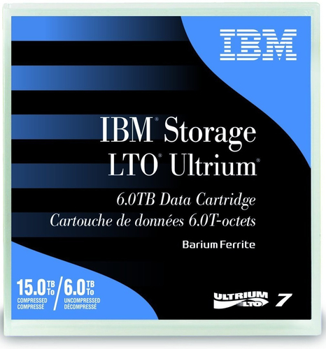 IBM LTO Ultrium 7 Data Cartridge Blank data tape 6000 GB