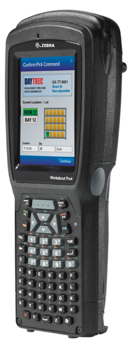 Zebra WAP4 LONG ALPHA NUM WEHH 6.5.3 EN 2D IMAG CAM GPS ABGN 4400MAH handheld mobile computer 9.4 cm (3.7") 640 x 480 pixels Touchscreen 526 g Black