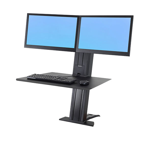 Ergotron WorkFit SR 61 cm (24") Desk Black