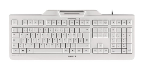 CHERRY KC 1000 SC keyboard USB Italian Grey