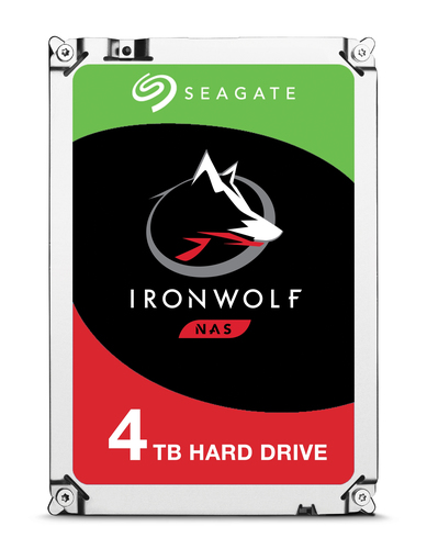 Seagate IronWolf ST4000VN008 internal hard drive 4 TB 5900 RPM 64 MB 3.5" Serial ATA III