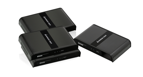 iogear GPLHDPROK3 AV extender AV transmitter & receiver Black