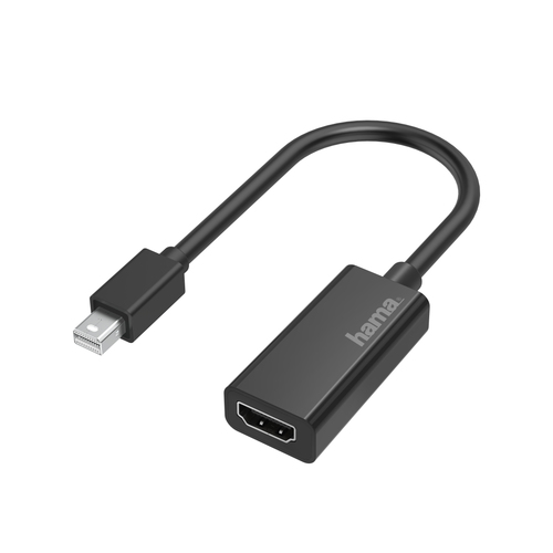 Hama Video Adapter, Mini DisplayPort Plug - HDMI Socket, Ultra-HD 4K