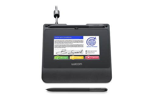 Wacom STU-540 graphic tablet Black 2540 lpi 108 x 65 mm USB