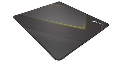 CHERRY XTRFY GP1 Gaming mouse pad Black, Grey, Yellow