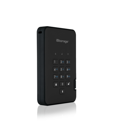 iStorage diskAshur² SSD 256GB Black | Secure Portable Solid State Drive |AES-XTS 256-bit Hardware Encryption | PIN protected | OS & Platform Independent | TAA Compliant |Brute force hack defence | Dust/Water Resistant