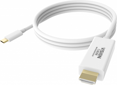 Vision TC 2MUSBCHDMI USB graphics adapter 3840 x 2160 pixels White
