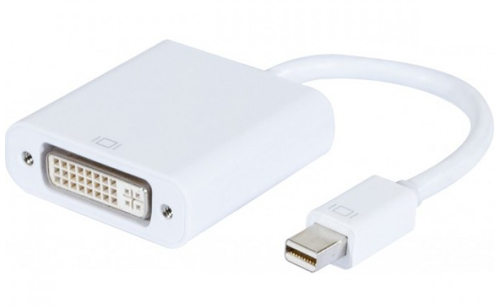 Hypertec 127376-HY video cable adapter DVI-D Mini DisplayPort White