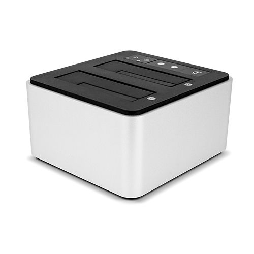 OWC OWCTCDRVDCK storage drive docking station USB 3.2 Gen 2 (3.1 Gen 2) Type-C Black, Silver