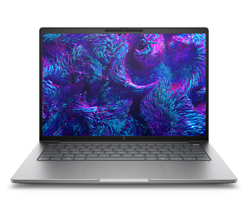 HP ZBook 8 G1i Intel Core Ultra 7 255H Mobile workstation 35.6 cm (14") WUXGA 32 GB DDR5-SDRAM 512 GB SSD NVIDIA RTX 500 Ada Wi-Fi 7 (802.11be) Windows 11 Pro AI Workstation, AI PC Silver