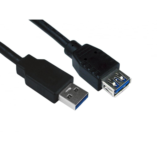 Cables Direct USB3-823 USB cable USB 3.2 Gen 1 (3.1 Gen 1) 3 m USB A Black
