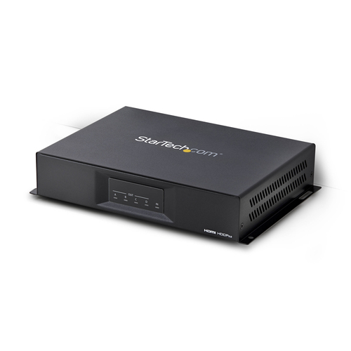 StarTech.com 2x2 HDMI Video Wall Controller - 4K 60Hz HDMI 2.0 Video Input to 4x 1080p Output - Video Wall Processor for Multi Screen Display - Video Wall Splitter - RS232/Ethernet Control