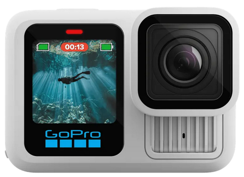 GoPro HERO13 Black in Polar White action sports camera 27.6 MP 5.3K Ultra HD CMOS 25.4 / 1.9 mm (1 / 1.9") Wi-Fi 157 g