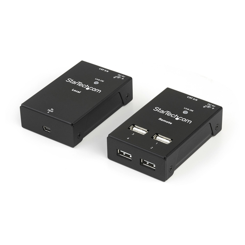 StarTech.com 4-Port USB 2.0-Over-Cat5-or-Cat6 Extender - 130ft (40m) - TAA