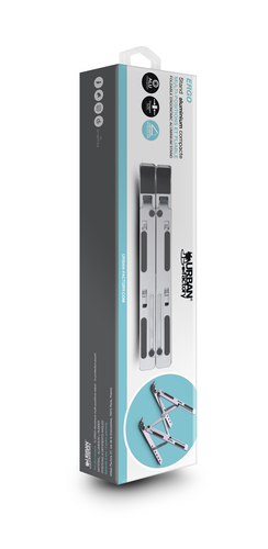 Urban Factory ERGO: FOLDABLE ALUMINIUM MULTI-POSITION STAND