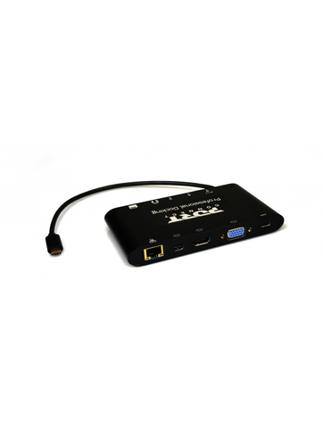 Port Designs 901906 laptop dock/port replicator USB 3.2 Gen 1 (3.1 Gen 1) Type-C Black