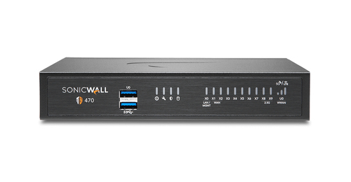 SonicWall TZ470W hardware firewall 3.5 Gbit/s