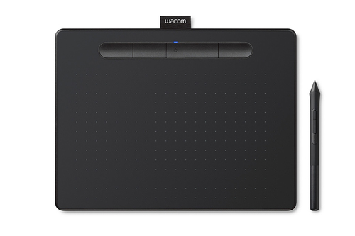Wacom Intuos S graphic tablet Black 2540 lpi 152 x 95 mm USB/Bluetooth