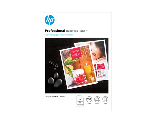 HP Professional Business Paper Matte 180 g/m2 A4 (210 x 297 mm) 150 sheets