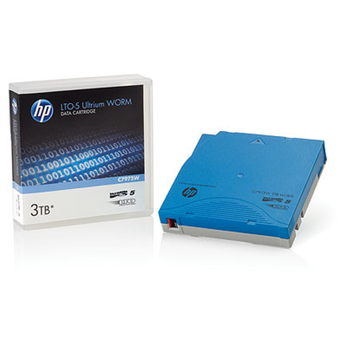 HPE LTO-5 Ultrium 3TB WORM Blank data tape 1.26 cm