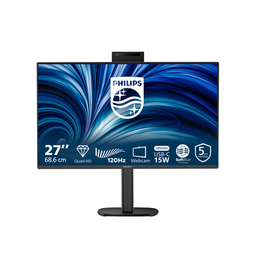 Philips 27B2N3500JH computer monitor 68.6 cm (27") 2560 x 1440 pixels Quad HD LCD Black