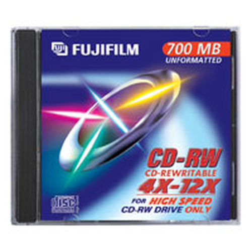 Fujifilm P10DCWCA05A blank CD CD-RW 700 MB 12x 10 pc(s)